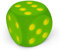 Volley cubo di Schiuma Morbida - 16 cm - Verde