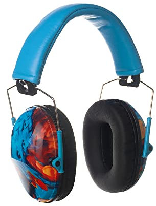 PROTEAR Cuffie Antirumore Di Sicurezza Con Fascia Blu Per Bambini Protezione Dell'Udito Regolabile Per Bambini Protezione Dell'Udito Della Ragazza Del Ragazzo Fuochi D'Artificio (Nuvola Blu)