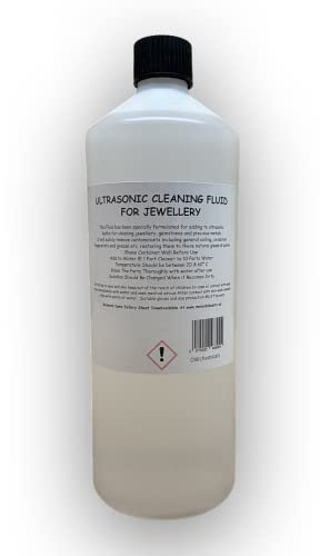 DWChemicals 1000ml Ultrasonic Jewellery Cleaning Machine Concentrate Cleaner Solution Gold Silver Watches Gemstones