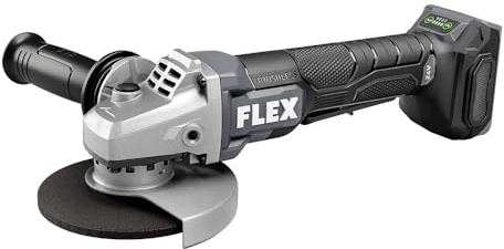 FLEX 24V Brushless Cordless 5-Inch 10,000 RPM Variable Speed Paddle Switch Angle Grinder Tool Only, Battery and Charger Not Included - FX3171A-Z