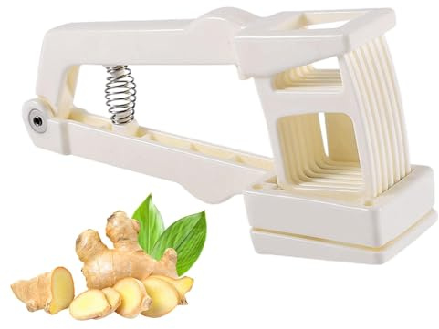 Picadora picadora de ajo - Rallador de jengibre manual afilado,Rallador de ajo de calidad alimentaria, rallador de jengibre compacto, rebanador de alimentos duradero para cocina, frutas y