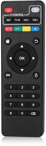 SJACXANM Telecommande Iptv, Telecommande Universelle, Contrôleur Télécommande Remplacement Portable TV Box IR, TelecommandeX96 Mini avec Les Boîtiers Android TV Mxq Pro 4k, X96, T95m Et T95n