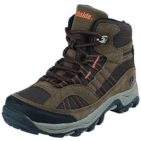 Northside Unisex-Kid's Rampart MID Waterproof Hiking Boot, medium brown, 3 Medium US Little Kid