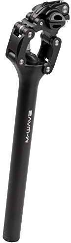 M-Wave FOURSPRING VARIO Sattelstütze, schwarz, 31,6 mm