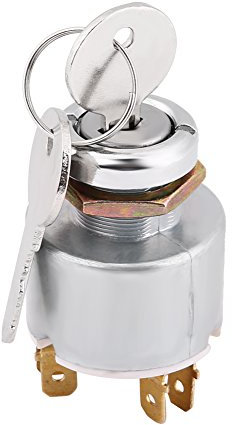 Interruptor de Arranque Universal 12V, Interruptor ON/OFF con 2 llaves