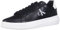 Calvin Klein Jeans Herren Chunky Sole Sneaker Chunky Cupsole Monologo Schuhe, Schwarz (Black/White), 41