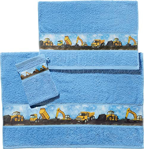 Erwin Müller Frottier-Set 3-TLG. Walk-Frottier blau