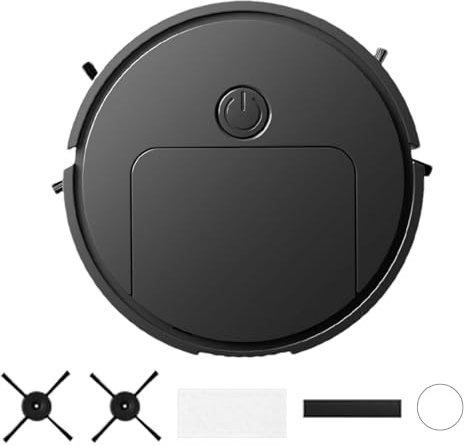 Robot Aspirador de Suelo,Robot Aspirador Inteligente - Robot Robot Aspirador para Pelo de Perro de Bajo Ruido | Robot aspirador automático, robot de limpieza, evitación de obstáculos, para el hogar