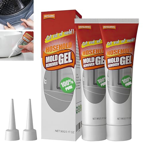 FIYADWZH 2PCS Nexa Remover Gel,Nuroclean Remover Gel,Suitable For Bathroom And Kitchen Tile Gaps,Wall Cleaning,Highly Effective In Penetration,Safe Formula That Does Not Damage The Surface