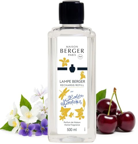 Maison Berger – Recarga Lampe Berger Lolita Lempicka 500 ml – Regaliz y violeta – Fragancia Floral anisado – Fabricado en Francia