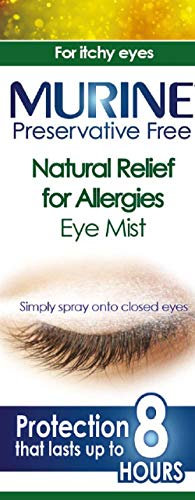 Murine Natural Relief for Allergies Eye Mist for Long Lasting Protection from a Range of Allergies that Lasts Up to 8 Hours, 15 ml