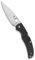 Spyderco C244GP Unisex – Erwachsene, schwarz, Taschenmesser, Native Chief Lockback, Klinge: 10.2 cm, G10, Klappmesser, Taschenclip, Satin Finish, 13 cm