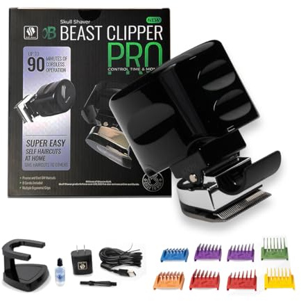 Beast Clipper Pro - Tondeuse électrique pour hommes pour la tête,cadeau de vacances pour homme, la barbe et la moustache