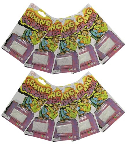 Confezione Da 10 Articoli Scherzosi In Polvere Pruriginosa - Polvere Pruriginosa Estremamente Forte, Scherzo Creativo Sicuro Con Polvere Pruriginosa Per Scherzo A Sor-presa Il Primo Di Aprile