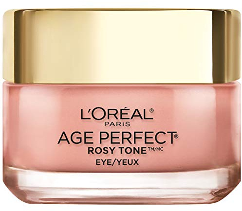 L'Oreal Paris Age Perfect Rosy Tone Anti-Aging Eye Cream, For Dark Circles & Wrinkles .5 oz