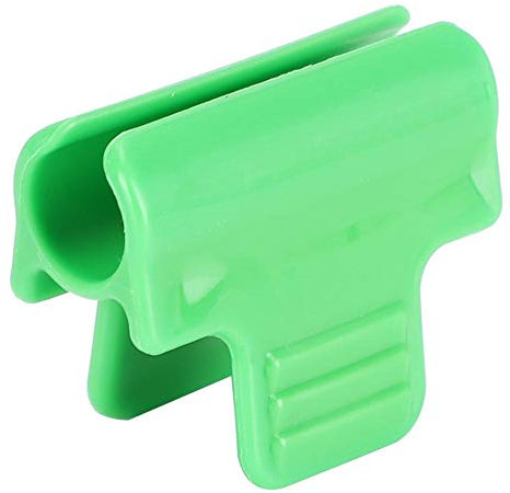 Clip de film à effet de serre, 24 pièces en plastique Clip de film à effet de serre couverture de ligne filet Tunnel Hoop Clips outil de jardinage serre serre accessoires pour tube de diamètre 11 mm