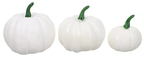 TOYANDONA Mini Künstliche Kürbisse Simulation Rustikale Styropor Kürbis Foam Schaum Styropor Figur Halloween Dekoration Kunstgemüse für Halloween Thanksgiving Erntedankfest Herbst Party 6 Stück