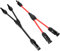 EIEVEY Solarkabel 6mm2 Y Verteiler, Wetterbeständig Multi-Contact 4 Y-Stecker Solarpanel, PV Kabel Parallel Male Female MMF und FFM, Kabel für photovoltaikanlagen Steckverbinder, 1 Paare