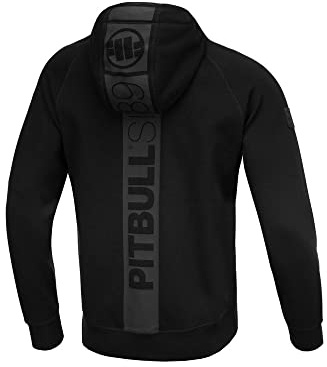 Pitbull Huvtröja för män Pit Bull West Coast Stafford huvjacka huvtröja sweatshirt, svart, L