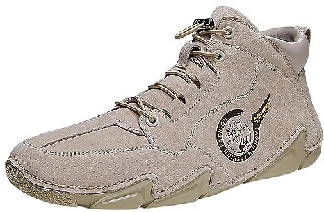 Zapatos deportivos para botas cortas coreanas de cuero acolchado para hombre Nuevo Invierno