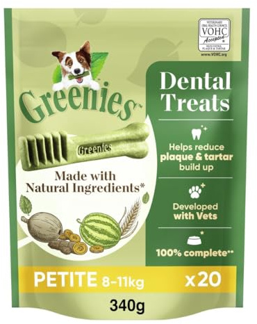 Greenies Snack Dental Petite para Perros de 7kg a 11kg (340g)