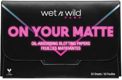 Wet n Wild On Your Matte Blotting Papers 50 sheets (Pack of 1)