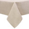 Hiasan Tischdecke Outdoor wetterfest Leinenoptik Eckig Tischtuch Wasserabweisend Tischwäsche, 1 Stück, 135 x 220cm, Beige
