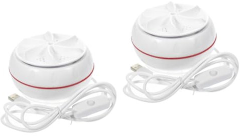 DIYEAH 2pcs Mini Portable Washer Laundry Machine Socks Washing Machine Portable Washing