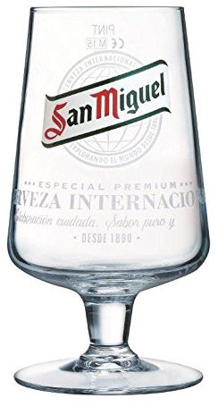 Tuff Luv San Miguel Half Pint Ursprüngliche Bierglas / Gläser / Barbedarf [25cl]