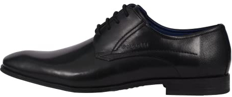 bugatti 311666051000, Zapatos de Cordones Derby Hombre, Negro (Schwarz 1000), 40 EU