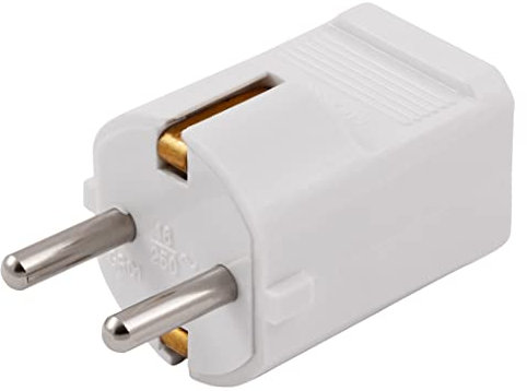 MC POWER - Spina con contatto di protezione | bianco