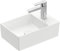 Villeroy & Boch Memento 2.0 Waschbecken 40x26x11,5 cm, Weiß, Keramik, Wandmontage, Modern, Rechteckig, 2 Löcher, 7 Jahre EU-Spareteilverfügbarkeit