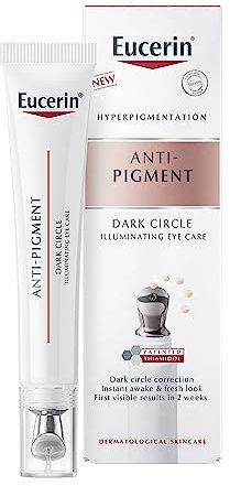 Eucerin Anti-Pigment Dark Circle Illuminating Eye Care 15ml, Under Eye Cream with Thiamidol to Reduce Dark Circles, Refreshing Eye Treatment to Target Hyperpigmentation