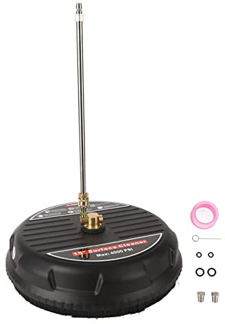 Kit De Limpiador De Superficies De Alta Presión De 15 Pulgadas, Limpiador De Pavimento Doméstico, Asistente De Limpieza De 4000psi, Especialmente Diseñado para Limpieza De Pisos