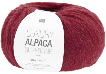 Rico Design Alpaca Superfine Aran Strickgarn, Luxury
