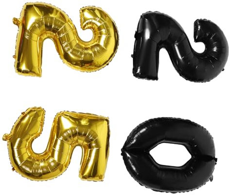 Alipis 1 Satz Zahlenballon Geburtstagsdekoration Lichter Partyballons Dekorationen Nummernballons Aus Folie Ballonboxen Mit Zahlen Heliumtanks Für Ballons Ballonpumpe Aluminiumfolie