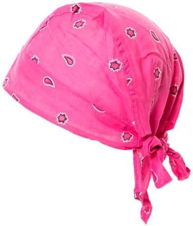 EMMEBi Bandana Infantil 100% Algodón Ajustable (50–54 cm) | Protección Solar y contra el Viento | 16 Colores | Talla Única para Niños y Niñas