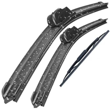 Escobillas limpiaparabrisas coche Para Seat Ibiza 2002-2005, Parabrisas, Ventana, Escobillas De Lluvia, Juego De Escobillas De Limpiaparabrisas Delanteras Y Traseras De 21+19+14