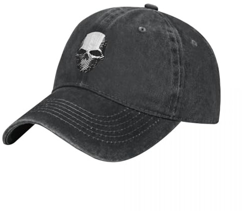 Unisex Ghost Recon Skull Baseball Cap Videospiel Streetwear Paar Frauen gewaschen Trucker Hut Hochwertige Kpop Rock Baseball Caps Geschenk