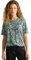 CECIL Damen B322935 Shirt mit Ornamentmuster, Slate Khaki, XX-Large