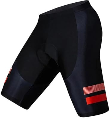 WSQHAO 2 stycken för barn, bekväma cykelshorts, i gelsvamp, 3D-vadderade, cykling för pojkar och flickor för cykling (Black04, XL)