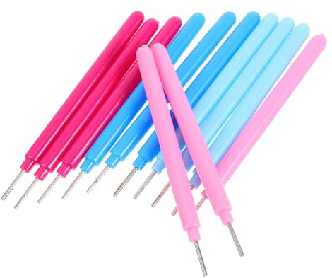GALPADA Penna Arricciacarte 16 Pezzi Strumento per Bobine e Ago per Quilling, Set Multifunzionale per Creazione Biglietti e Arte Fai da Te per Appassionati