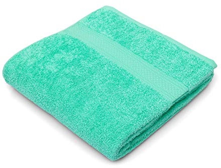 søstre & brødre Saunahandtuch 100x150 cm | Mint | 100% Baumwolle Frottier | ÖKO-TEX Standard - Made IN EU | Extra Dicke Qualität 450 g/m²