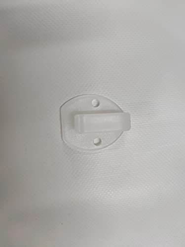Gancio in Plastica Tenditelo per Teloni in PVC con Anello Aperto – Gancio a Cobra per Corda Elastica, Fissaggio Teloni, Banner, Teli, Reti, Manifesti, Gazebo – Resistente e Facile da Montare