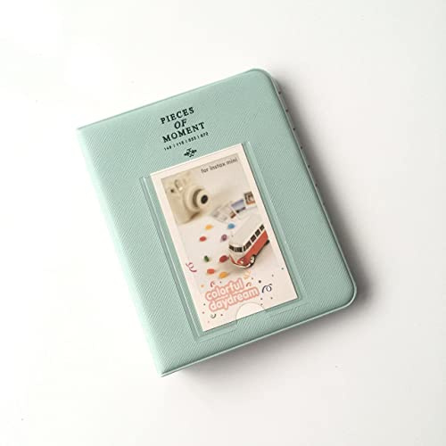 64 Pockets For Polaroid Photo Album Mini Instant Picture Case Storage For Fujifilm Instax Mini Film 8 Korea Instax Album-Green