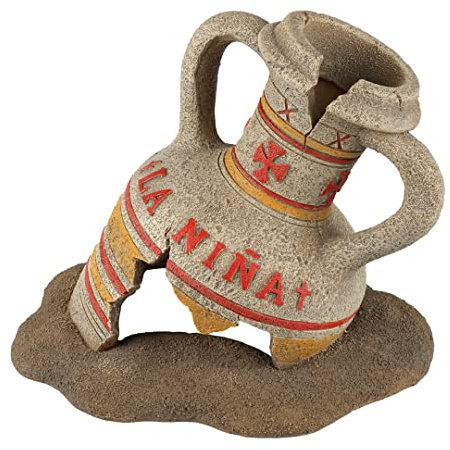 Aqua Della, Anfora La Niña 21 x 17,2 x 17,5 cm Multicolore, per Pesci