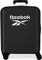 Reebok Roxbury Kabinenkoffer Schwarz 40 x 55 x 20 cm Starres ABS Integriertes TSA-Schloss 38,4 L 2 kg 4 Doppelrollen Handgepäck