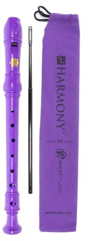Harmony WM2400P Soprano Recorder 50pk, Purple