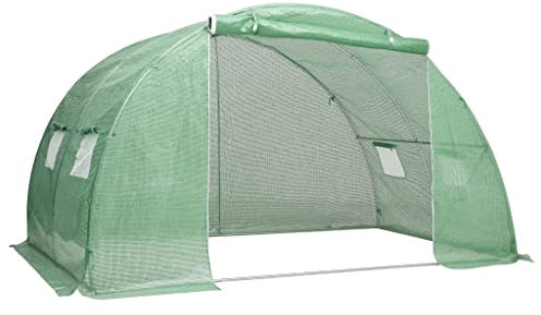 Serre de Jardin Tunnel, Serre Châssis de Jardin Serre 8 m² 2x4x2 m