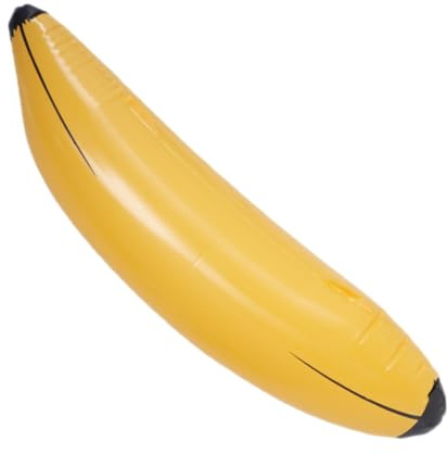 TOYANDONA Giocattolo di Banana Gonfiabile in Pvc, Robusto e Leggero, per Decorazioni Feste in Piscina, Photo Prop e Party Decoration, Pool Float